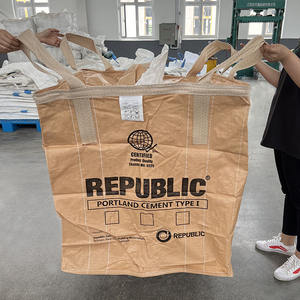 Sac géant de 1 tonne Sac FIBC de dimension 1000kg Super Sacks pour le ciment de sable d'ensilage de granulés de bois - Product Image 3