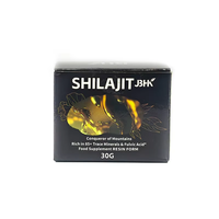 Supplément d'huile de résine de Shilajit de qualité OEM, pur de l'Himalaya, multi-minéraux, acide fulvique, extrait végétal liquide-solide en bouteille