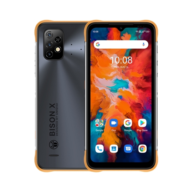 New Arrival Umidigi Bison X10 Rugged Phone 4+64GB Waterproof Mobile Phones 4G Android 11 Smartphones