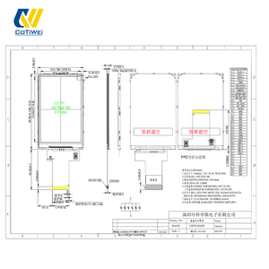 Bestverkopende Cotiwei 3.5 Inch Draagbare Tft <span class=keywords><strong>Lcd</strong></span>-Scherm Hoge Resolutie 320X480 Met Led Backlight SPI-40 Interface Duurzame Modules - Product Image 3