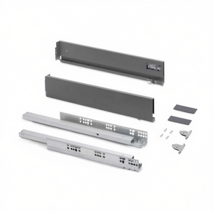 Rieles para Cajones Elegance 93X400 H.93 x D.400 mm, Par de Repuesto para Muebles de Cocina - Product Image 3