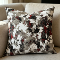 Tissu Jacquard Chenille Lourd 470 GSM à Motifs pour Revêtement de Canapé et Lit de Luxe pour Animaux de Compagnie
