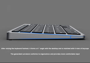 Custom Clavier Et Souris Sans Fil Wireless <b>Keyboard</b> Mouse Set White Color Wireless Color Changing <b>Keyboard</b> and Mouse - Product Image 5