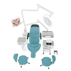 High Quality LED Light <strong>Dental</strong> <strong>Chair</strong> <strong>Unit</strong> Factory Wholesale Good Price Made of Steel and Metal Electric Power Source - Product Image 5