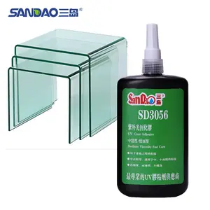 Manufacturers Direct Glass Plastic Metal Bonding Uv Shadowless Curing Resin Hard Adhesive