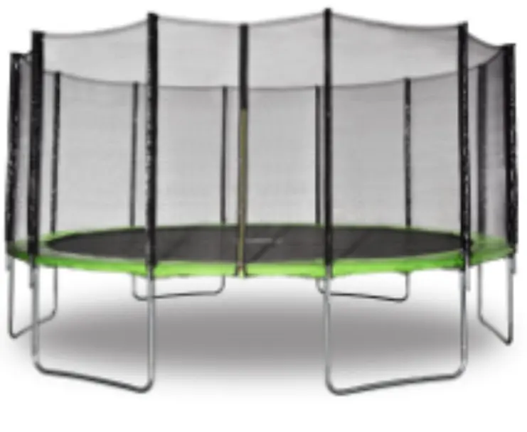 Équipement de fitness en plein air 16FT Fitness Trampoline élastique grand trampoline extérieur pour adultes et enfants