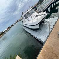 Bonne qualité pour quai de jet ski quai flottant ascenseur de bateau quais durables pour les bateaux de l'usine directe.