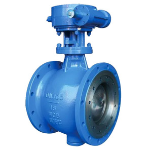 Válvula de Bola Excéntrica de Acero Fundido PBQ340H de 3 Pulgadas con Brida para Uso en Agua a Alta Temperatura - Product Image 1
