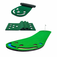 Tapis d'entraînement de golf OEM en matériau PVE, adapté pour l'intérieur et l'extérieur, antidérapant, toutes saisons