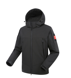 DFU188 Warm inside fleece lining winter jacket tactical Soft shell jacket - Product Image 2