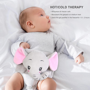 Bantalan pemanas bayi baru lahir, bungkus perut panas bayi untuk kolik, Gas, pereda perut sakit bayi - Product Image 2