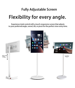 MJK Venta al por Mayor de TV Portátil Android con Pantalla Táctil Inteligente de 21.5-32 Pulgadas, Soporte Totalmente Ajustable, 5 Baterías para Uso en Interiores, Opciones OEM MJ - Product Image 3