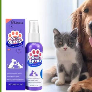 Spray buccal pour chiens et chats Élimine la mauvaise haleine et élimine les taches dentaires 30 ml Rafraîchit naturellement l'haleine - Product Image 6