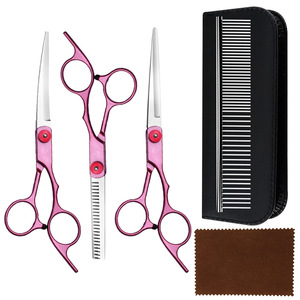 Professional Dog Grooming Scissors Set Stainless Steel Curved Shears For Teddy Dogs Pet Grooming Kit - Product Image 1