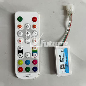 Contrôleur Bluetooth futuriste - Télécommande Bluetooth spéciale pleine couleur <span class=keywords><strong>pour</strong></span> la <span class=keywords><strong>musique</strong></span> et la danse, <span class=keywords><strong>pour</strong></span> les vêtements lumineux - Product Image 5