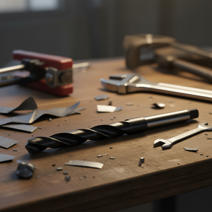 ดอกสว่านเจาะเหล็ก HSS แบบปลายตัดเกลียวพร้อมก้าน Morse Taper Shank สำหรับเจาะโลหะ ไม้ และพลาสติก - Product Image 3