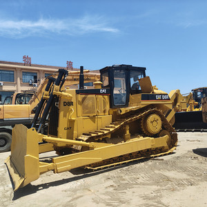 รถดันดินตีนตะขาบ Caterpillar D8R มือสองจากญี่ปุ่นแท้ เครื่องยนต์ CAT 3406 พร้อมปั๊มและมอเตอร์ริปเปอร์ สำหรับงานก่อสร้างปรับระดับพื้นดิน ปี 2023 - Product Image 1