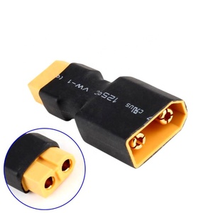 Adaptateur de connecteur Amass <span class=keywords><strong>XT60</strong></span> vers <span class=keywords><strong>XT90</strong></span>, prise femelle vers mâle sans fil pour avion RC et batterie Lipo de quadricoptère - Product Image 3