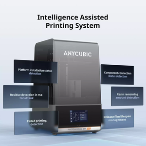 เครื่องพิมพ์เรซิ่น 3 มิติ Anycubic Photon Mono M7 Pro ความเร็วสูง ความละเอียด 0.1 มม. ระบบอัตโนมัติความแม่นยำสูง รุ่น M7 Pro รองรับวัสดุ PLA หน้าจอ LCD - Product Image 6