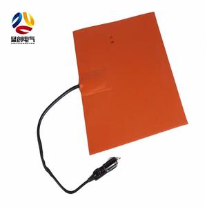 <span class=keywords><strong>ยาง</strong></span>ฮีตเตอร์ซิลิโคนยืดหยุ่น110V 550W 350*550*15มม. แผ่นทำความร้อนไฟฟ้าพร้อมปลั๊กหรือเทอร์โมคัปเปิลตะกั่ว1000มม. - Product Image 1