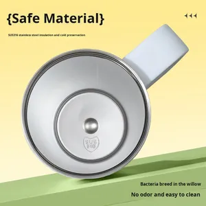 Vaso Térmico Portátil de Gran Capacidad y Diseño Elegante para Coche, de Acero Inoxidable 316, con Aislamiento y Retención de Frío, para Comercio Exterior - Product Image 4