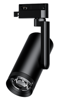 Spot LED sur rail moderne en aluminium 20W/25W 220V, CRI élevé 90 95 98, COB, orientable et à intensité variable