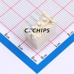 HCZZ0596-3 Wire-to-Board Pin Header SMD,P=3.96mm Connector 1x3P 3.96mm Vertical Mount VH - Product Image 2