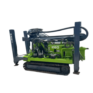 Lin-quan 260 Force de levage de 15 tonnes 30 °   Unité de forage DTH double pour la construction de puits d'eau souterraine en zone rurale - Product Image 2