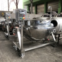 Huashang Custom 300 L Elektrische/Stoom Tomatenpuree Kookketel Voedselverwerkingsmachine Dubbelwandige Kookketel