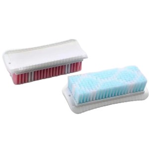 Cepillo de lavandería con cerdas suaves para ropa, chaquetas, limpieza de zapatos, filamentos de plástico reutilizables, forma sólida - Product Image 1