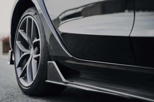 Runde New Factory Price for Tesla <strong>Model</strong> <strong>3</strong> RD Style Carbon Fiber Body Kit Front Lip Rear <strong>Diffuser</strong> Wheel Eyebrow Side Skirts - Product Image 4