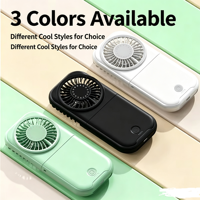 Mini ventilateur portable rechargeable par USB, pliable, haute vitesse, batterie longue durée (3000 mAh), utilisation domestique