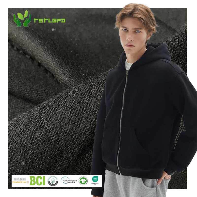Y’s wrap high neck double zip hoodie ELKNLMU Ninja Double Neckline Cotton Pullover Techwear