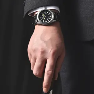 Jam Tangan Pria Mewah Quartz Rollstimi 7902 Terbaru 2024, Jam <span class=keywords><strong>Pilot</strong></span> Sport Tahan Air Bercahaya untuk Pria - Product Image 3