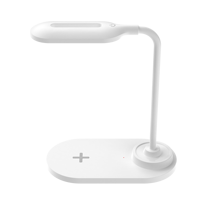 Lampe de bureau à LED directe d'usine avec chargeur sans fil Lampes de bureau de lecture à intensité variable pour le contrôle tactile du bureau à domicile