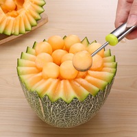 Roestvrijstalen Fruitgereedschap Watermeloen Lepel Fruitschiller Groentesnijgereedschap