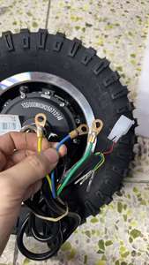 Pièces de trottinette électrique en dropshipping : Moteur brushless HM sous vide 60H 4000W 5000W 7500W avec pneus tubeless 11/13/14 pouces - Product Image 6