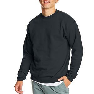 Pullover in misto cotone verde <span class=keywords><strong>felpa</strong></span> con <span class=keywords><strong>girocollo</strong></span> da uomo in morbida <span class=keywords><strong>pile</strong></span> <span class=keywords><strong>girocollo</strong></span> sportivo <span class=keywords><strong>felpa</strong></span> personalizzata - Product Image 2