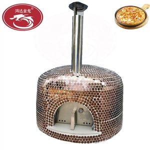 Horno de Pizza de Ladrillo para Exteriores de Alta Calidad, 12 Pulgadas, 450°C, Comercial para Restaurantes, Estilo Italiano, a Leña, para Autos, Horno de Pizza de Cerámica para Mesa - Product Image 2