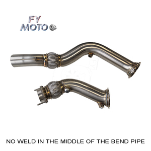 Cho BMW F80 F82 M3 M4 S55 thép không gỉ Turbo xả downpipe với ống linh hoạt <span class=keywords><strong>m</strong></span> hiệu suất - Product Image 2