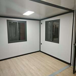 20-Foot di động di động đúc sẵn Micro mô-đun có thể gập lại có thể mở rộng hiện đại chống cháy nhà <span class=keywords><strong>CONTAINER</strong></span> hai phòng ngủ một trường học - Product Image 5