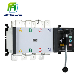 ATS ZHQ6-1000A 3P4P Commutateur de transfert automatique ATS 4P 400V 800A ATS 1250A 3P Commutateur de commutation double alimentation pour générateur - Product Image 2