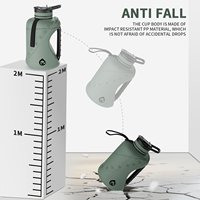 Bouteille d'eau en plastique écologique personnalisée avec logo, cadeau publicitaire pour la rentrée scolaire, bouteille d'eau réutilisable