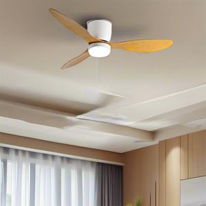 Ventiladores de Techo con Luces de 52 Pulgadas, Control Remoto, LED Regulable, Montaje Empotrado, Motor Reversible de Corriente Continua Silencioso para Dormitorio - Product Image 5