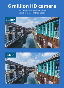 6MP hình người phát hiện rõ ràng tầm nhìn ban đêm hai cách âm thanh không thấm nước Wifi ip <span class=keywords><strong>camera</strong></span> - Product Image 6