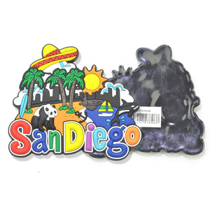 Bán Buôn Nhà Sản Xuất Tùy Chỉnh San Diego Mềm Cao Su Tủ Lạnh Nam Châm Tủ Lạnh Nam Châm Cho Du Lịch Các Điểm Du Lịch - Product Image 2