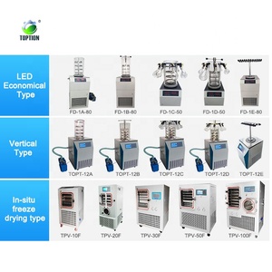 Thí điểm nhỏ mini chân không phòng thí nghiệm đóng băng Máy sấy khô giá máy benchtop tiêu chuẩn loại lyophilizers cho nhà phòng thí nghiệm thực phẩm - Product Image 3