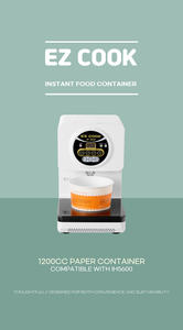 Pack économique de 480 bols à ramen jetables compatibles IH - Contenants en papier extra épais de 1200 cc avec couche d'aluminium EZCOOK - Product Image 2