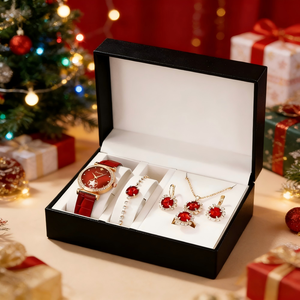 Coffret Cadeau Montre et Bracelet LP37 pour la Saint-Valentin, Sensation Haut de Gamme, Coffret Cadeau Créatif Transfrontalier pour Petite Amie Noël - Product Image 5