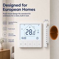 Nuevo Termostato Digital Inalámbrico Programable Wifi Tuya para Calefacción por Suelo Radiante